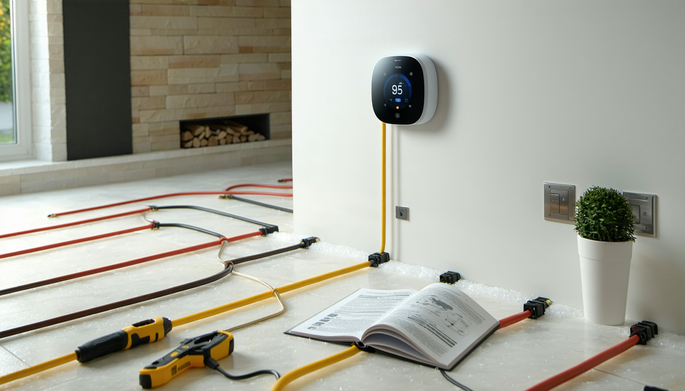 découvrez notre guide complet pour raccorder un plancher chauffant électrique à un thermostat connecté. suivez étape par étape nos conseils pratiques et astuces pour optimiser le confort de votre intérieur tout en maîtrisant votre consommation d'énergie.