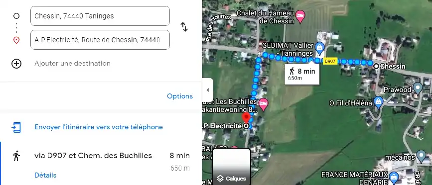 Electricien A.P.Electricité à Taninges