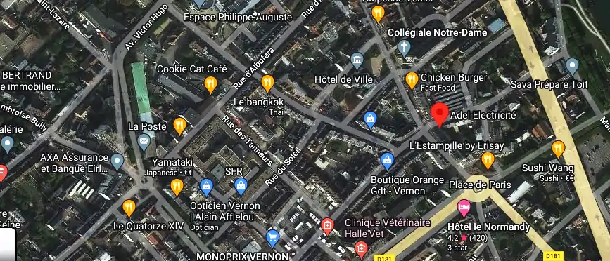 Devis électricien à Vernon