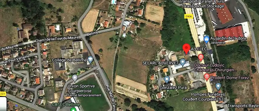 Devis électricien à Courpière