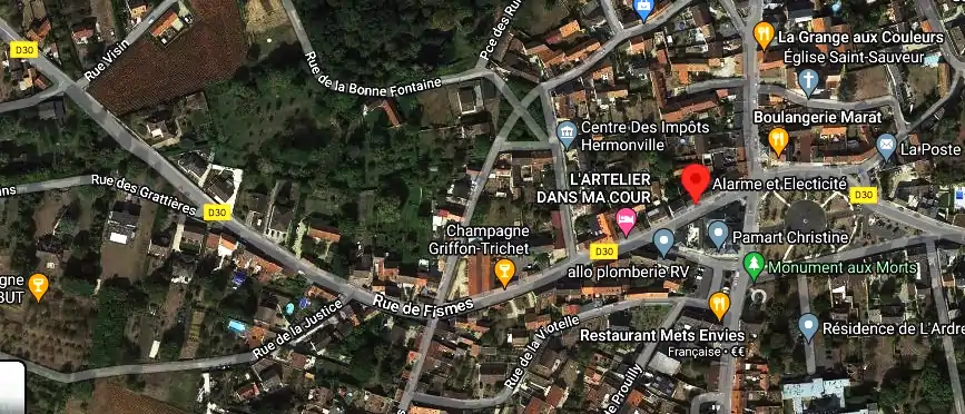 Devis électricien à Hermonville