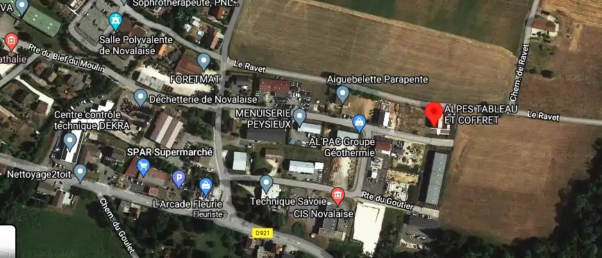 Electricien ALPES TABLEAU ET COFFRET à Novalaise