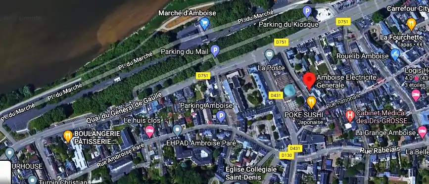 Devis électricien à Amboise