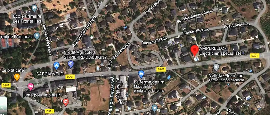 Devis électricien à Saint-Pierre-d'Albigny