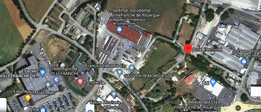 Electricien Arnal Electricité à Villefranche-de-Rouergue