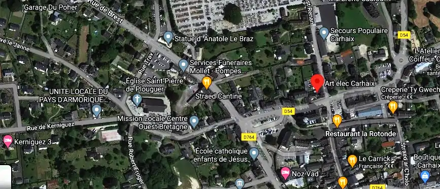 Devis électricien à Carhaix-Plouguer