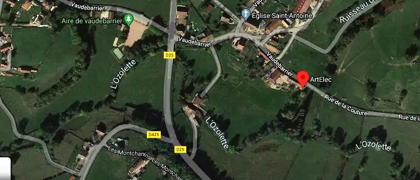 Electricien ArtElec à Vaudebarrier