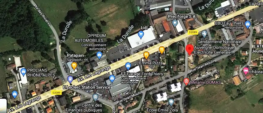 Devis électricien à Thiers