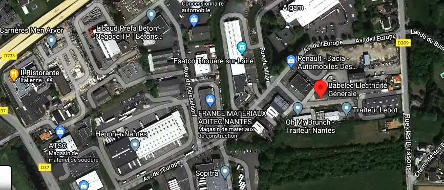 Devis électricien à Thouaré-sur-Loire