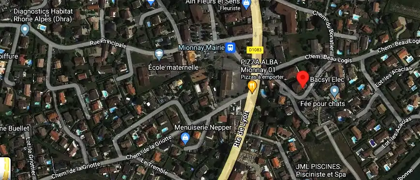 Devis électricien à Mionnay