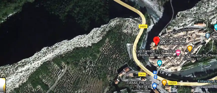 Electricien Begnis Jean-Luc Maurice Bernard à 04320 Entrevaux