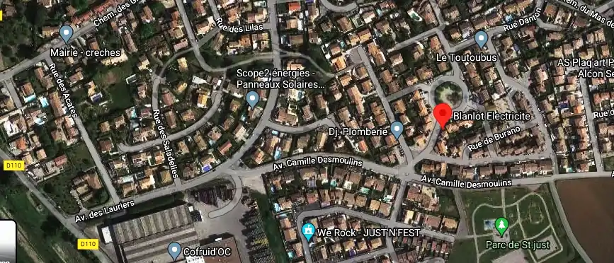 Devis électricien à Saint-Just