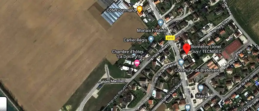 Devis électricien à Bretenière