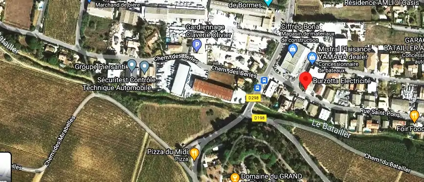 Devis électricien à Le Lavandou