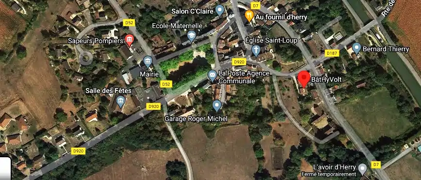 Devis électricien à Herry