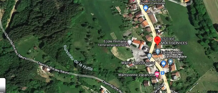 Devis électricien à Tendon