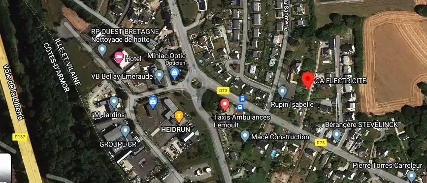 Devis électricien à Miniac-Morvan