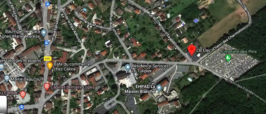 Electricien CB Elec à Beaucourt