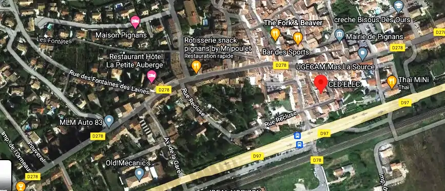 Devis électricien à Pignans