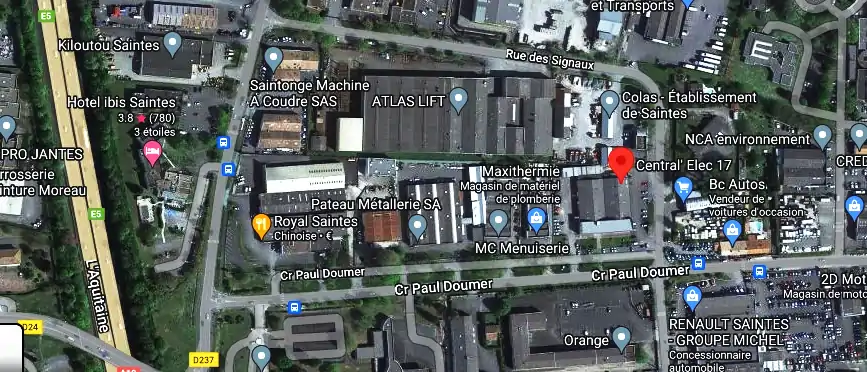 Devis électricien à Saintes