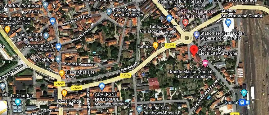 Devis électricien à Gannat