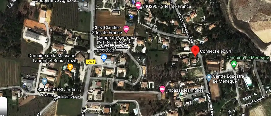 Devis électricien à Bédoin