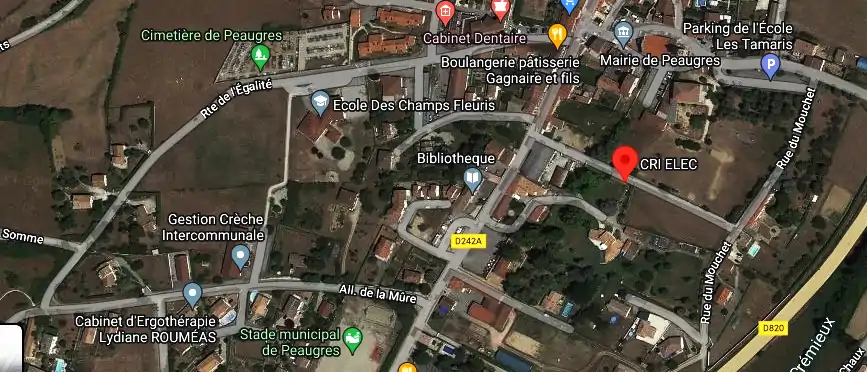 Electricien CRI ELEC à Peaugres