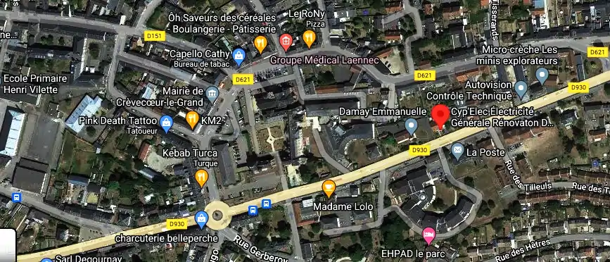 Devis électricien à 60360 Crèvecœur-le-Grand