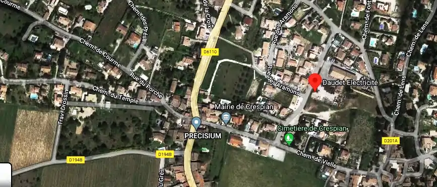 Devis électricien à Crespian