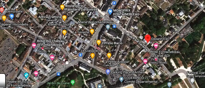 Devis électricien à Fontainebleau