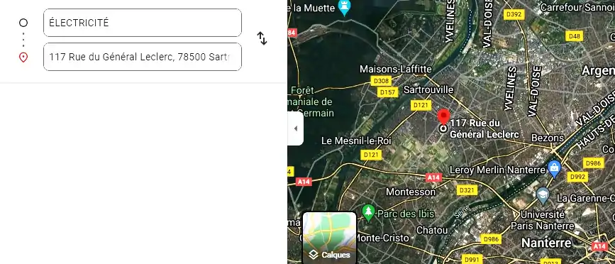 Devis électricien à Sartrouville