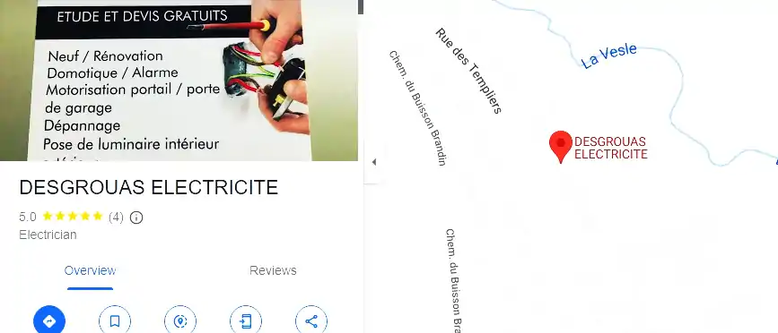 Devis électricien à Dampierre-au-Temple