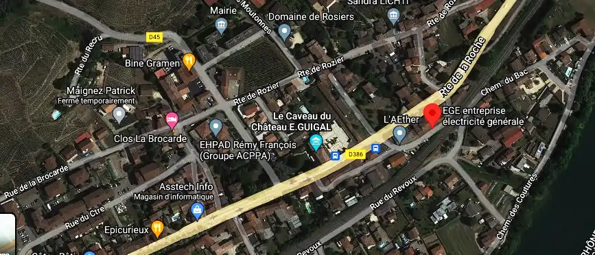 Devis électricien à Ampuis