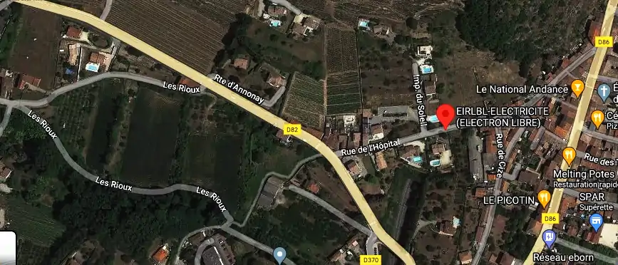 Electricien EIRLBL-ELECTRICITE (ELECTRON LIBRE) à Andance