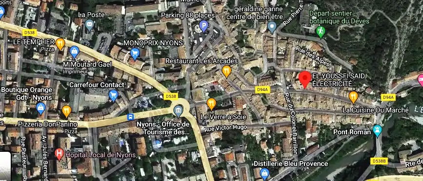 Devis électricien à Nyons