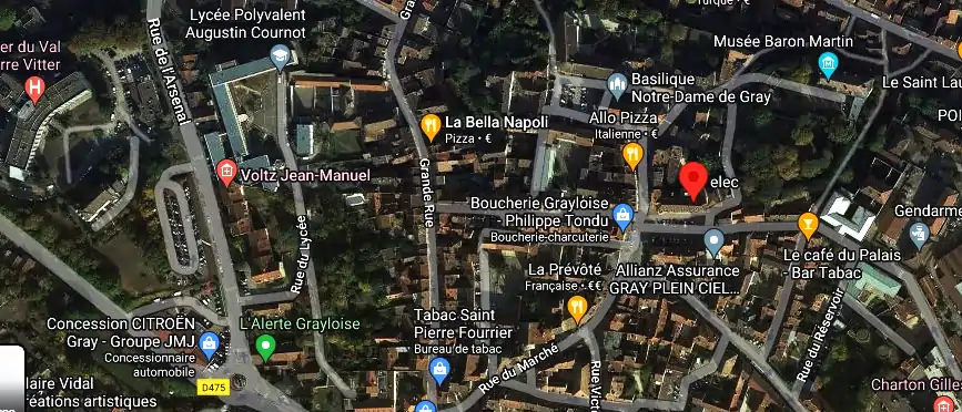 Devis électricien à Gray