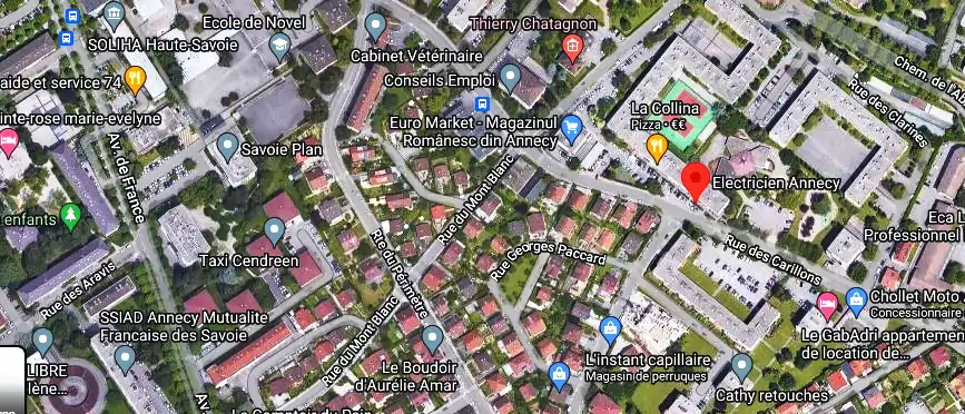 Devis électricien à Annecy