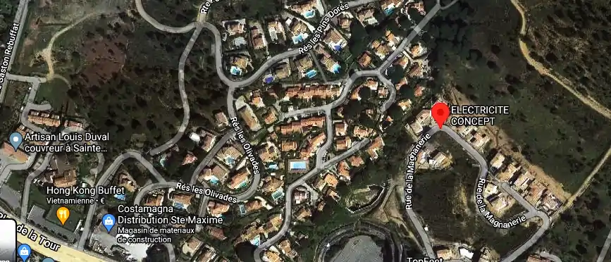 Devis électricien à Sainte-Maxime