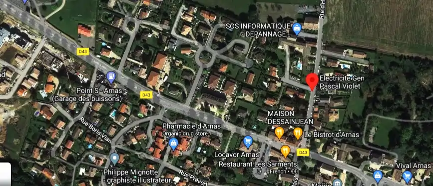 Devis électricien à Arnas