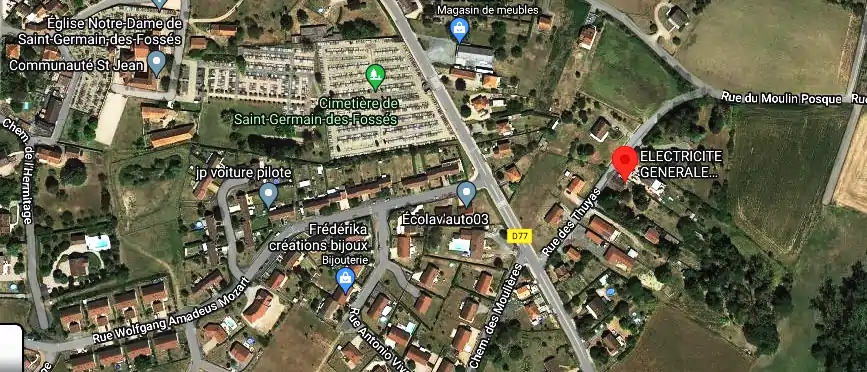 Devis électricien à Saint-Germain-des-Fossés