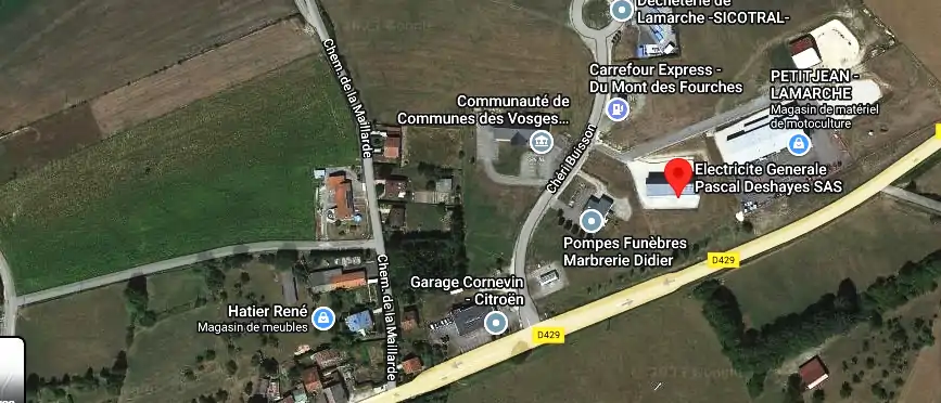 Devis électricien à Lamarche