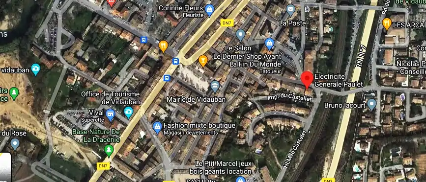 Devis électricien à Vidauban