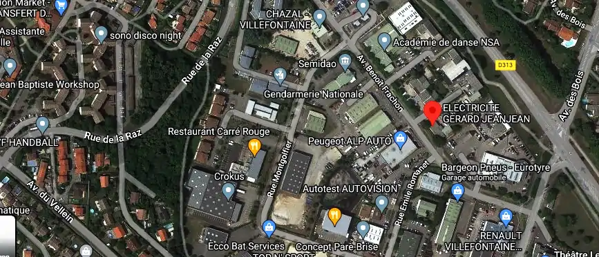 Devis électricien à Villefontaine