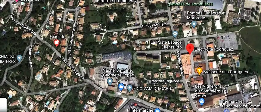 Devis électricien à Sommières