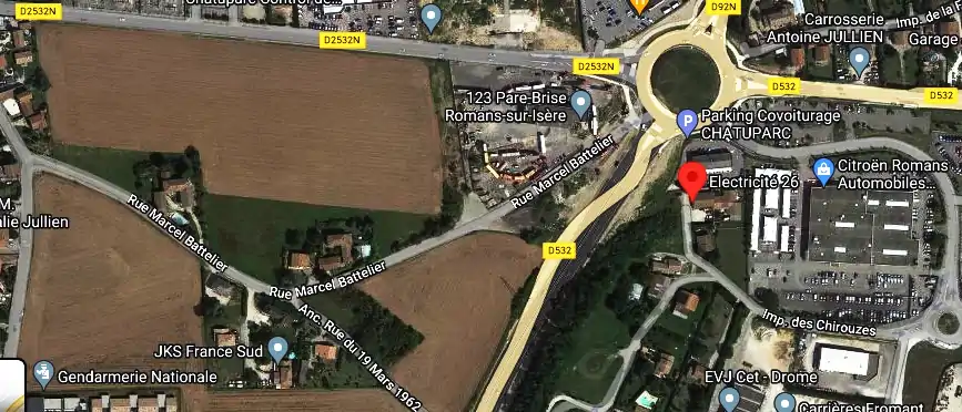 Devis électricien à Chatuzange-le-Goubet