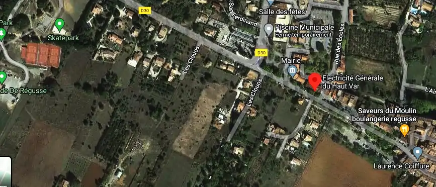 Devis électricien à Régusse