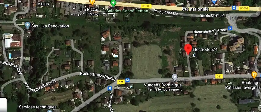 Devis électricien à Lugrin