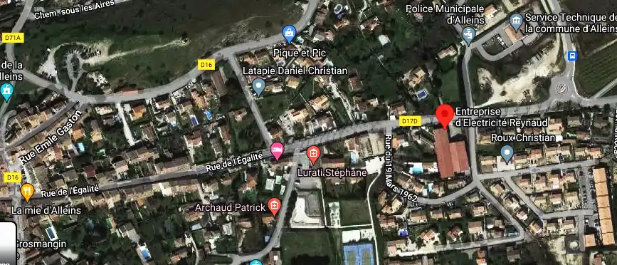 Devis électricien à Alleins