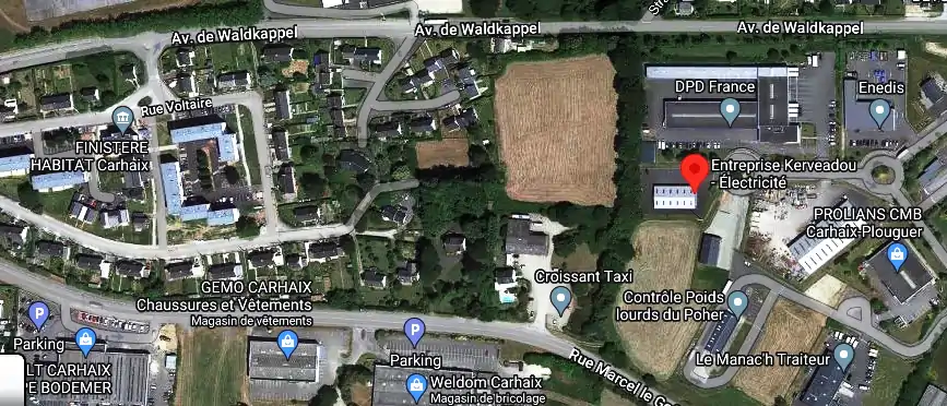 Devis électricien à Carhaix-Plouguer