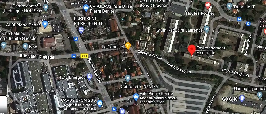 Electricien Environnement Electricité à Pierre-Bénite